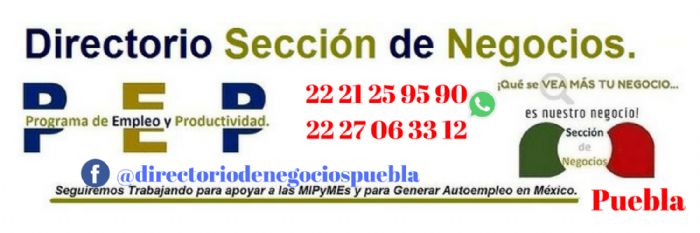 DIRECTORIO DE NEGOCIOS PUEBLA